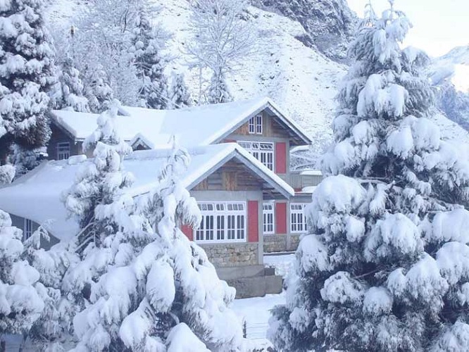 lachung snow